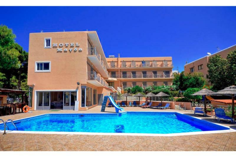 Hotel Magda Agia Marina  Extérieur photo