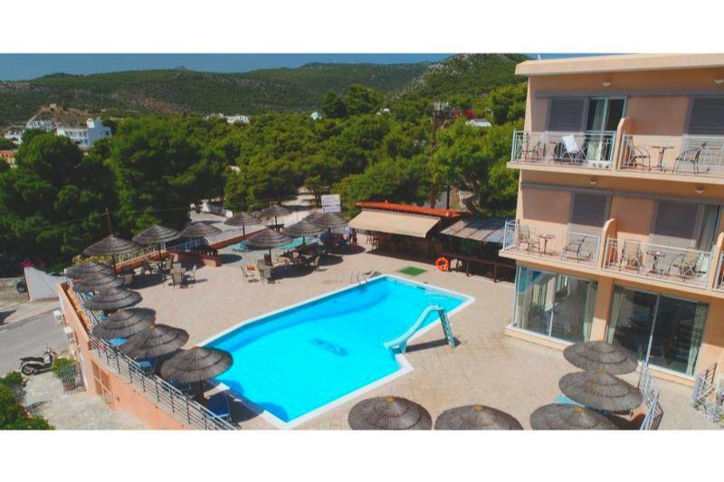 Hotel Magda Agia Marina  Extérieur photo