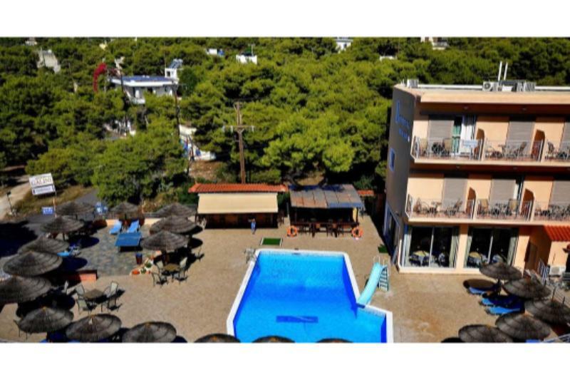 Hotel Magda Agia Marina  Extérieur photo